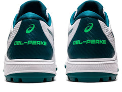 ASICS Gel-Peake 2 Cricket Shoes - White/Velvet Pine