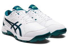 ASICS Gel-Peake 2 Cricket Shoes - White/Velvet Pine