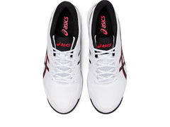 ASICS Gel-Peake 2 Cricket Shoes - White/Black/Red