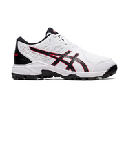 ASICS Gel-Peake 2 Cricket Shoes - White/Black/Red