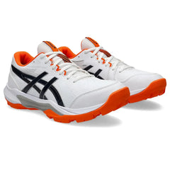 ASICS Gel-Peake 2 Cricket Shoes - White/Black/Orange