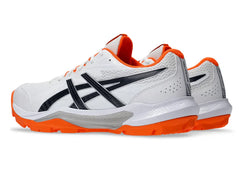 ASICS Gel-Peake 2 Cricket Shoes - White/Black/Orange