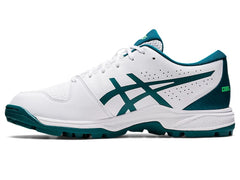 ASICS Gel-Peake 2 Cricket Shoes - White/Velvet Pine