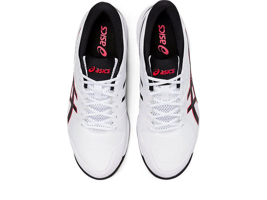 ASICS Gel-Peake 2 Cricket Shoes - White/Black/Red