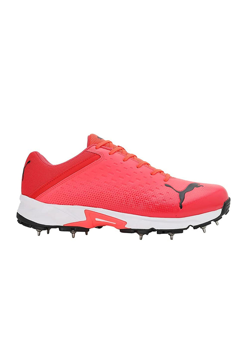 PUMA SPIKE 22.2 MEN'S CRICKET SHOES - FIERY CORAL