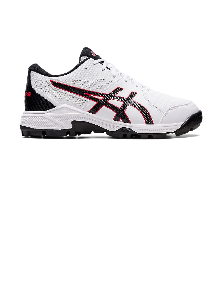 ASICS Gel-Peake 2 Cricket Shoes - White/Black/Red
