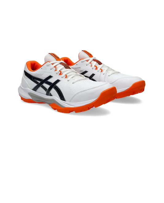 ASICS Gel-Peake 2 Cricket Shoes - White/Black/Orange