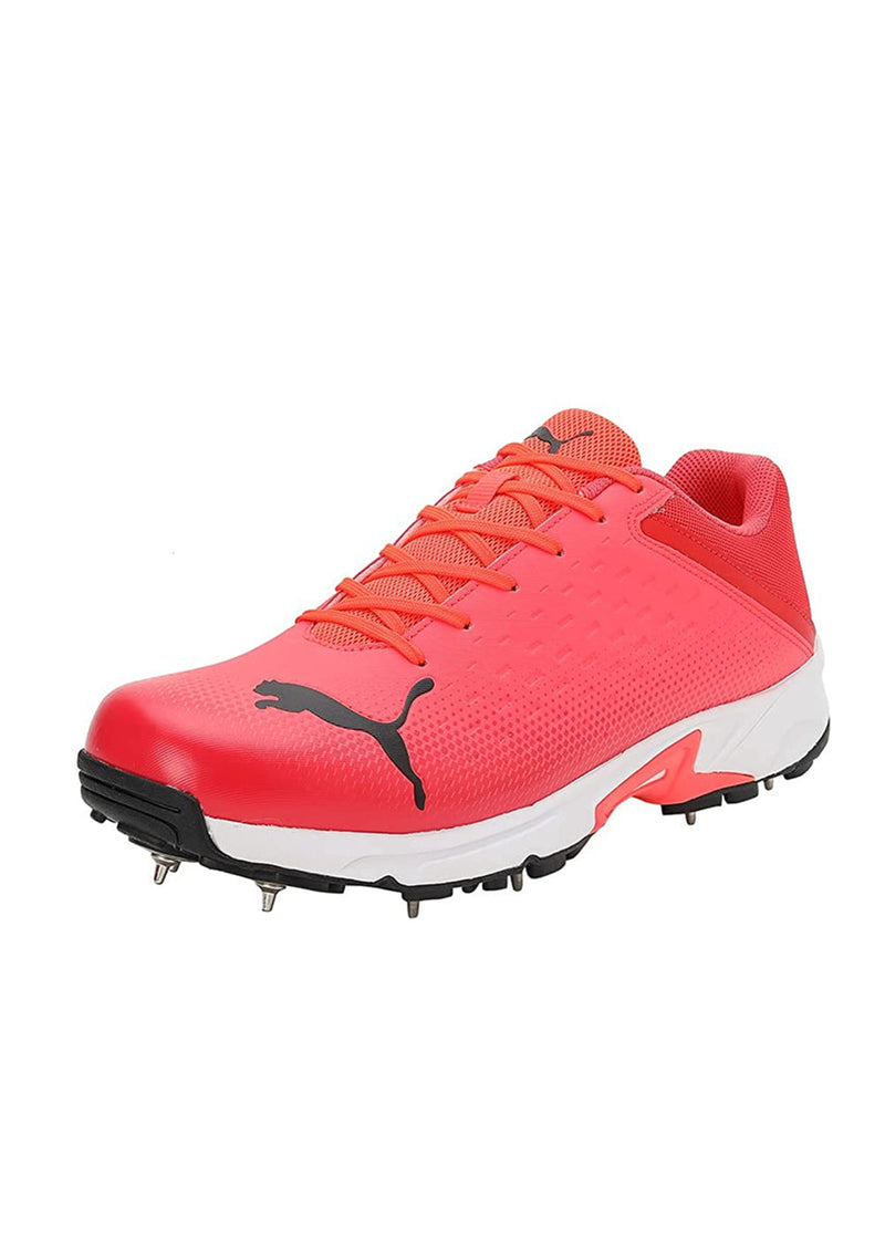 PUMA SPIKE 22.2 MEN'S CRICKET SHOES - FIERY CORAL