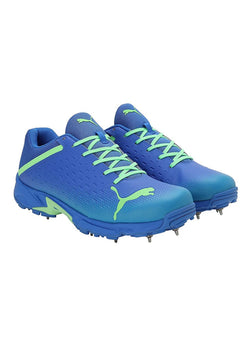 PUMA SPIKE 22.2 MEN'S CRICKET SHOES - BLUEMAZING - GREEN - OCEAN