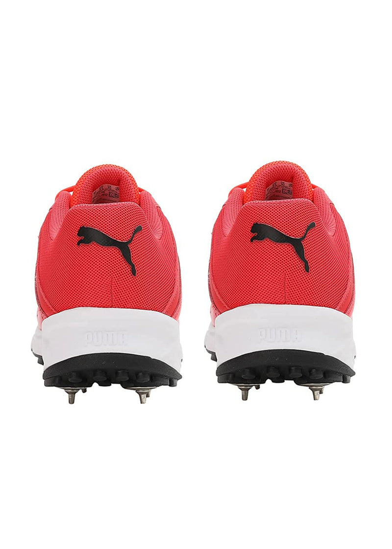 PUMA SPIKE 22.2 MEN'S CRICKET SHOES - FIERY CORAL