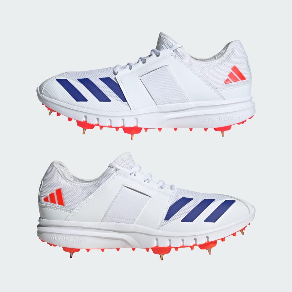 Adidas Howzat Senior Spike Cricket Shoes Orange